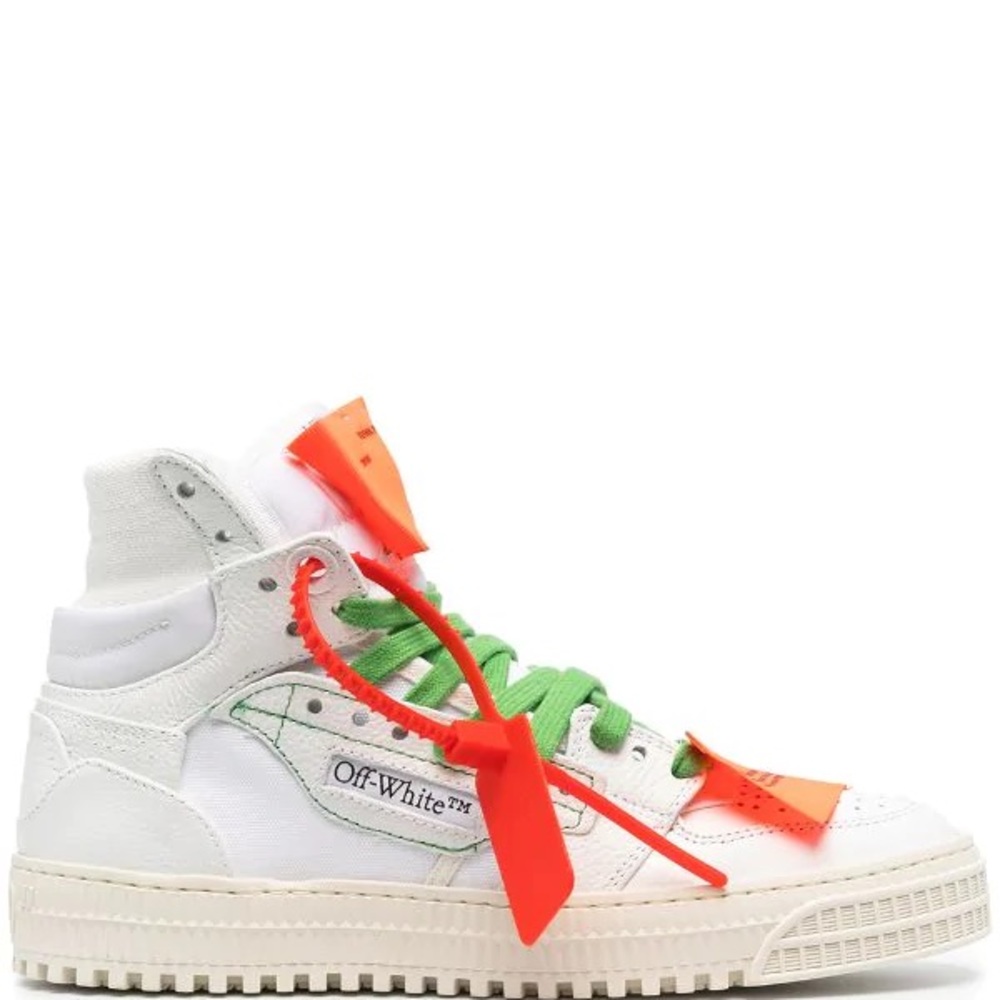Off-white off court 3.0 high tops size 39 (women’s 8 men’s 6.5)